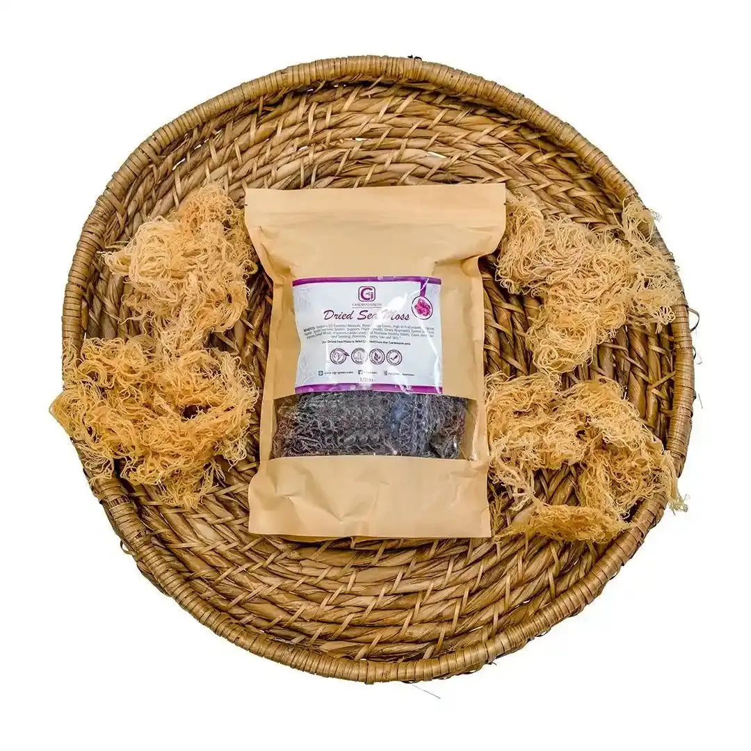 1/2 lb Purple Dried Natural Sea Moss - CGI Green