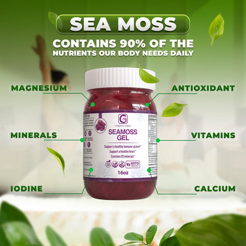 2-Purple Sea Moss Gel - CGI Green