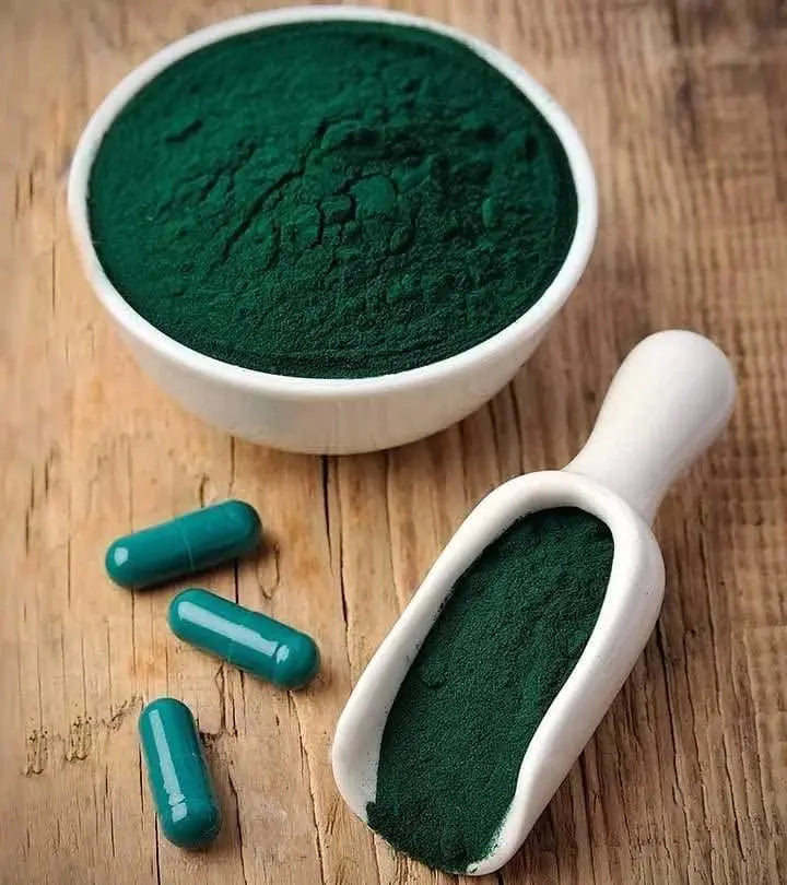 3 - 60ct Spirulina & Chlorella Supplements 940mg - CGI Green