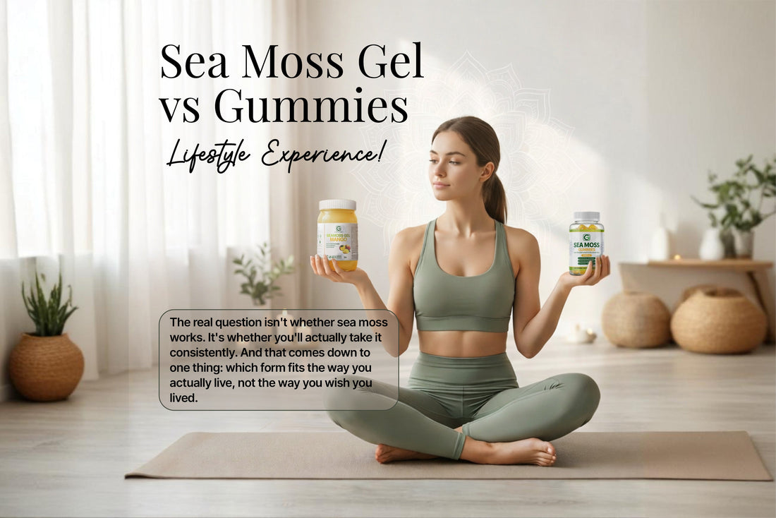 Sea Moss Gel vs Sea Moss Gummies: Which Form Is Right for Your Lifestyle?