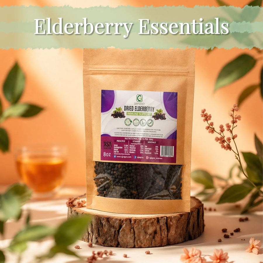 Dried Elderberries