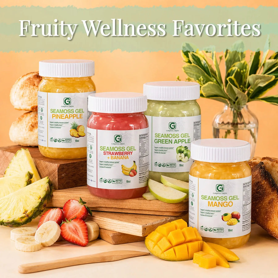 Fruits Infused Sea Moss Gels