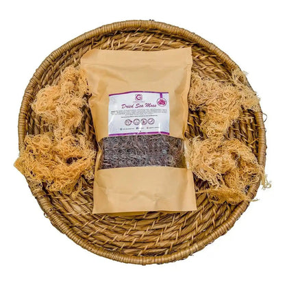 1lb Purple Dried Natural Sea Moss - CGI Green