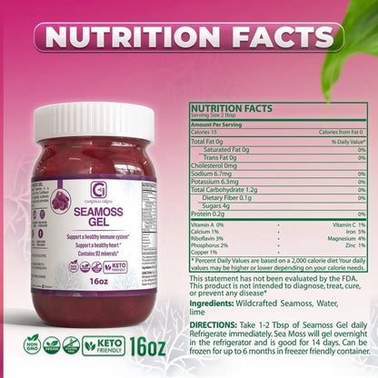 2 - Purple Sea Moss Gel - CGI Green