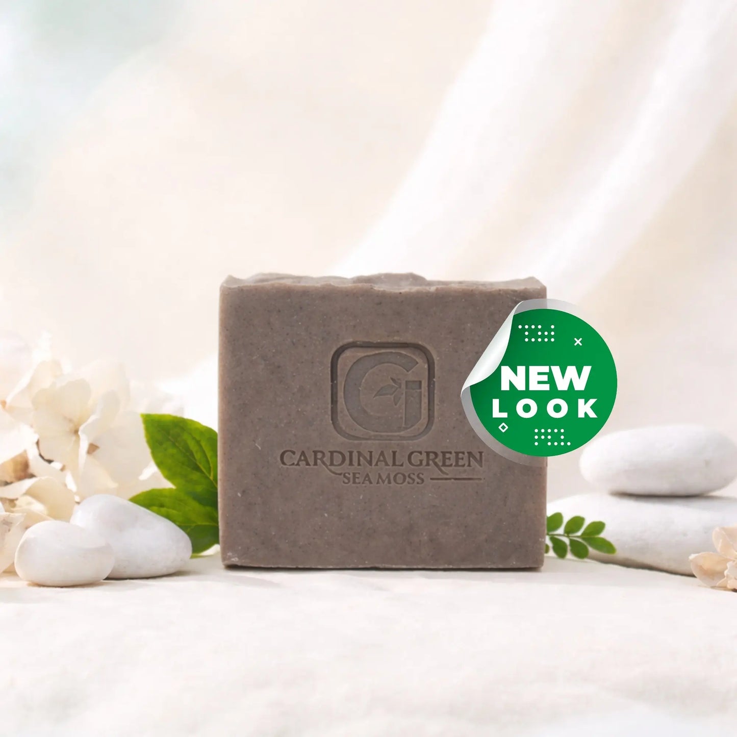 Aloe Vera Sea Moss Soap (Fragrance Free) CGI Green