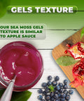 Blueberry Pomegranate Sea Moss Gel - CGI Green