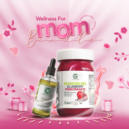 Blueberry Pomegranate Sea Moss Gel + Glow Serum - CGI Green