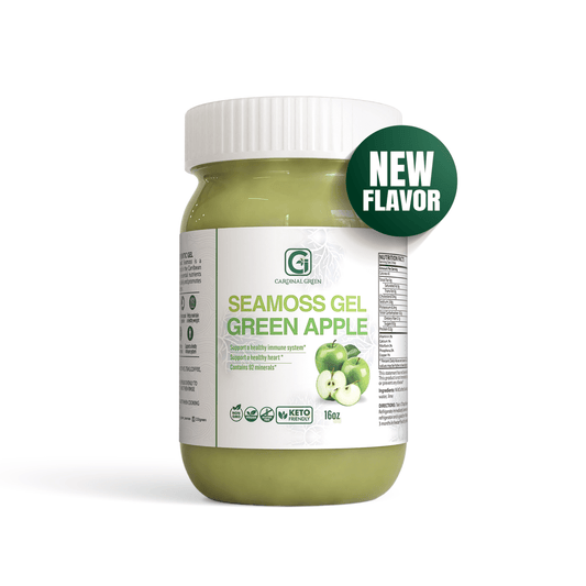 Green Apple Sea Moss Gel - CGI Green