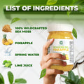 Mango + Pineapple Sea Moss Gel - CGI Green