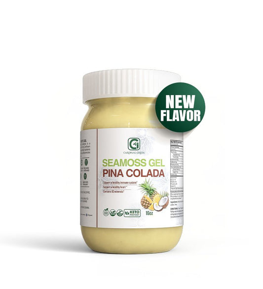Pina Colada Sea Moss Gel - CGI Green