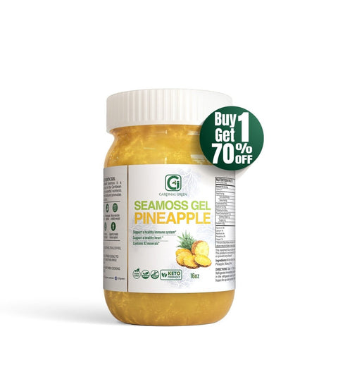 Pineapple Sea Moss Gel - CGI Green