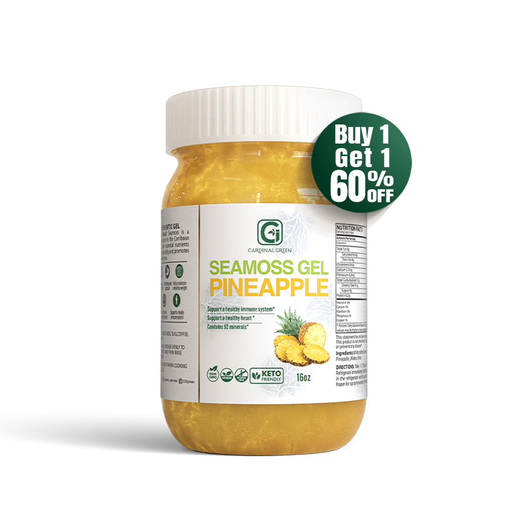 Pineapple Sea Moss Gel - CGI Green