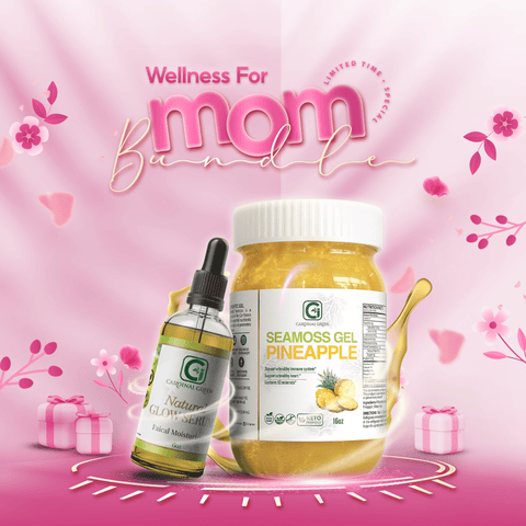 Pineapple Sea Moss Gel + Glow Serum - CGI Green