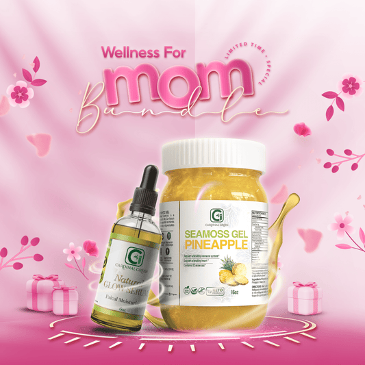 Pineapple Sea Moss Gel + Glow Serum - CGI Green