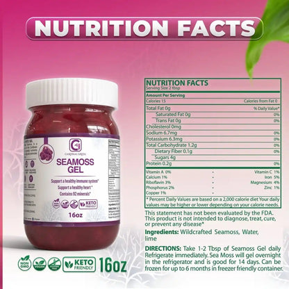 Purple Sea Moss Gel - CGI Green