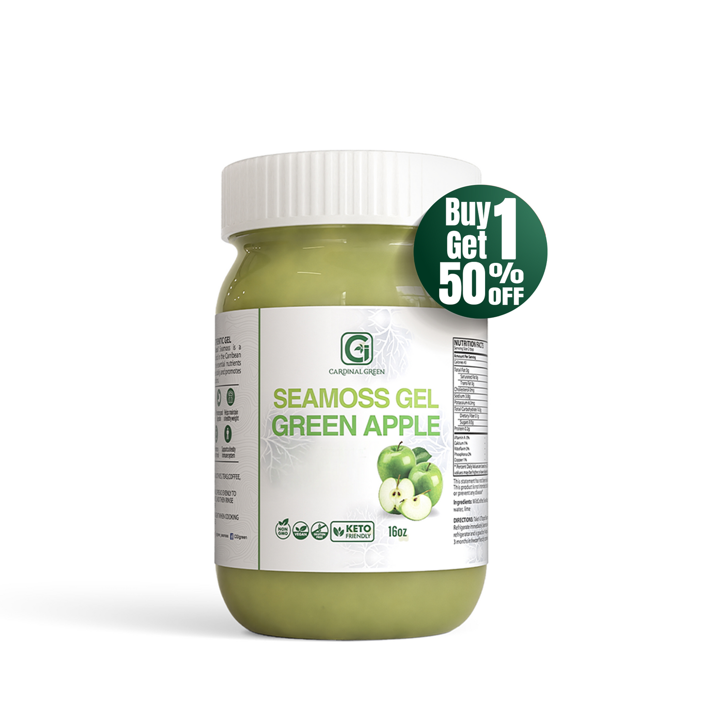 Green Apple Sea Moss Gel
