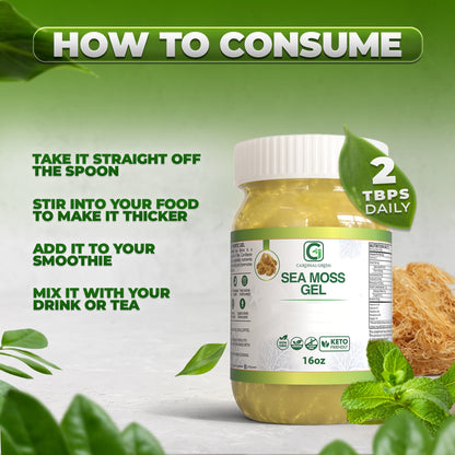 1-Gold + 1-Purple Sea Moss Gel