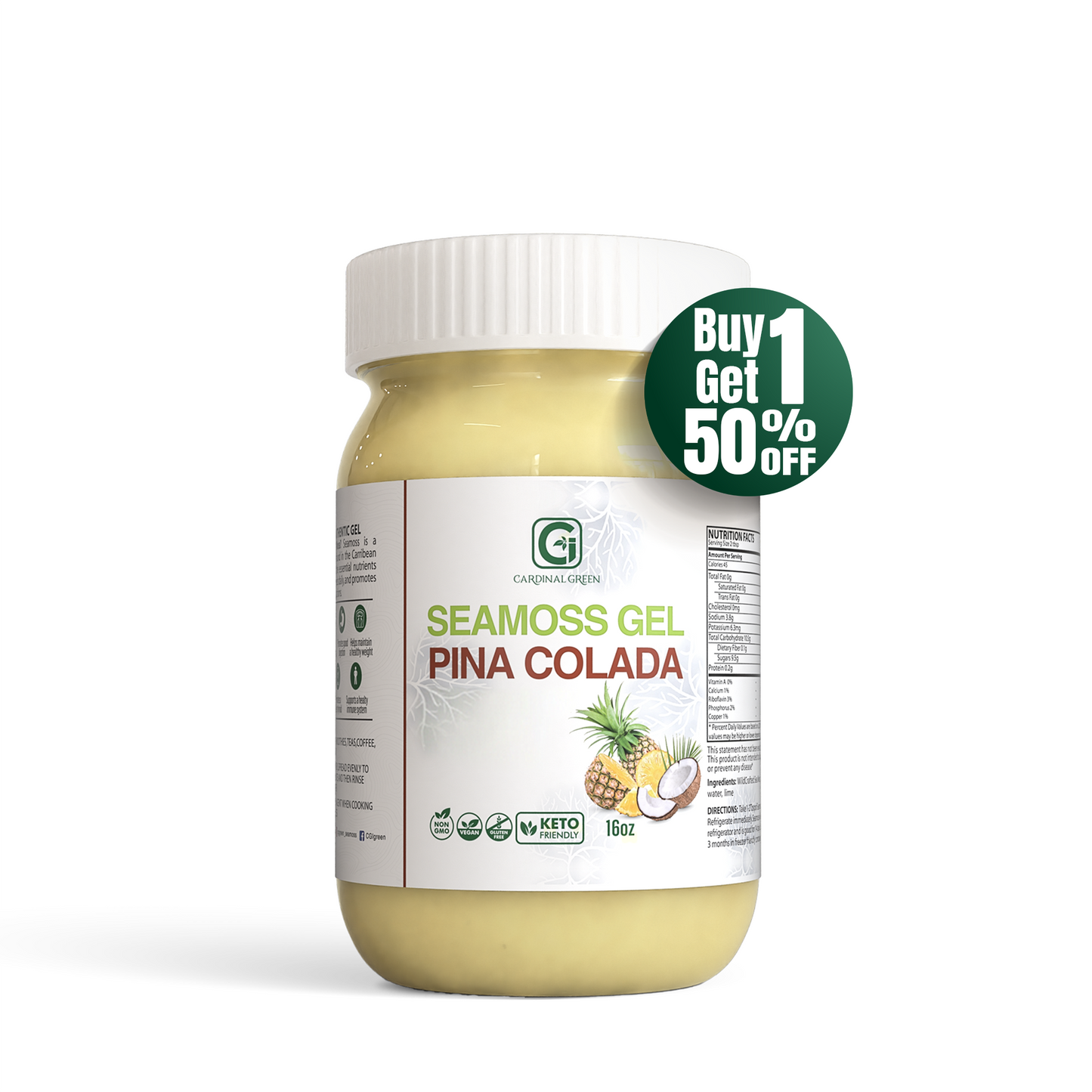 Pina Colada Sea Moss Gel