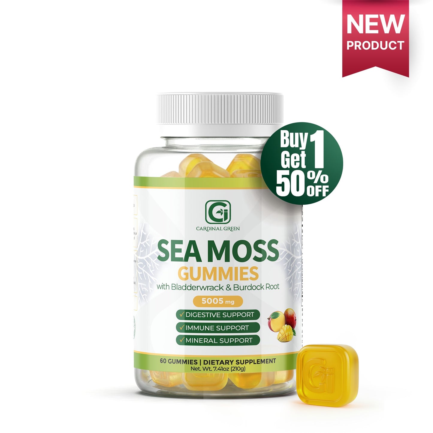 Mango Sea Moss Gummies