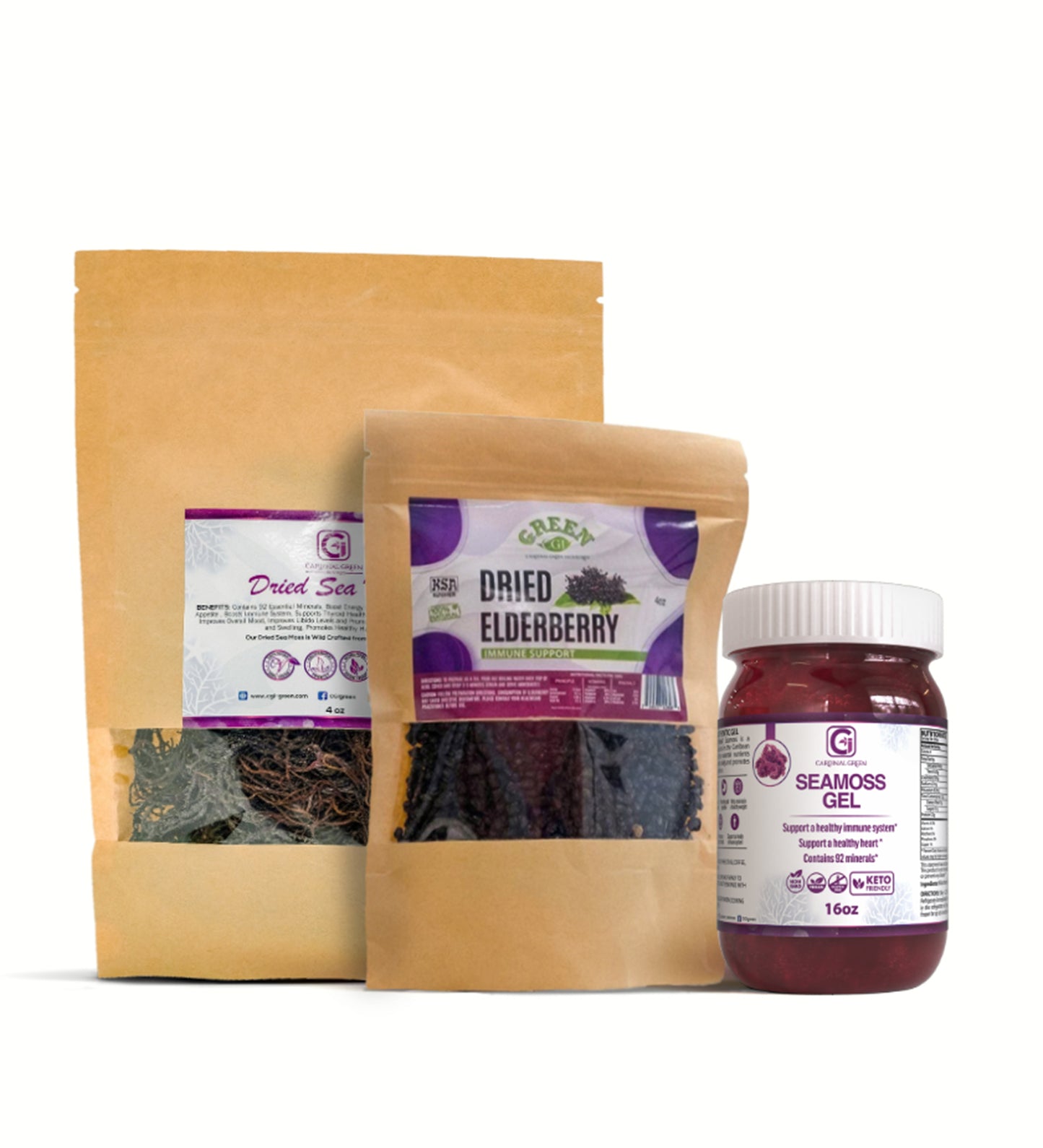 Purple Sea Moss Bundle