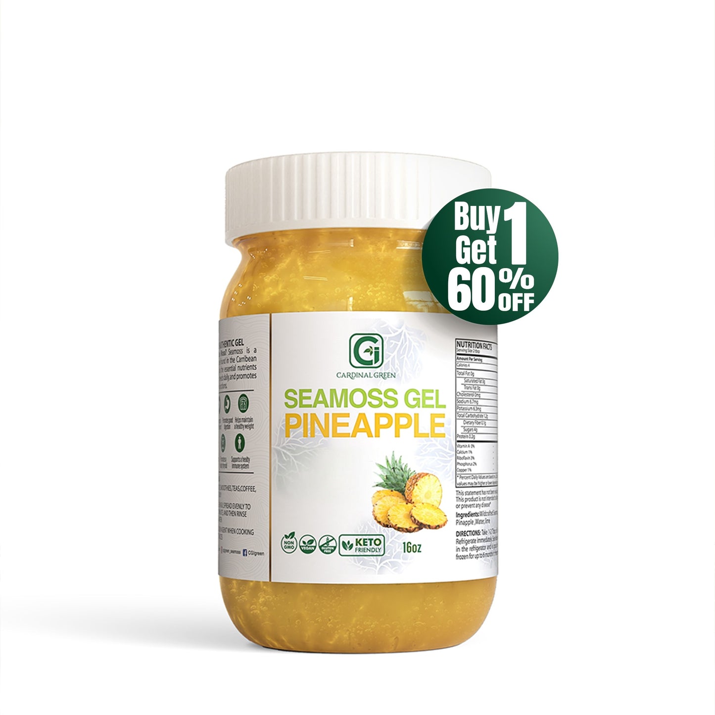 Pineapple Sea Moss Gel