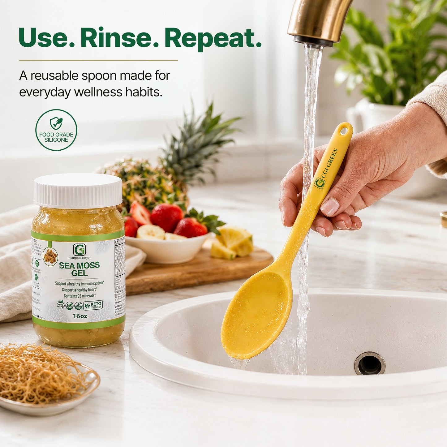 Sea Moss Spoon