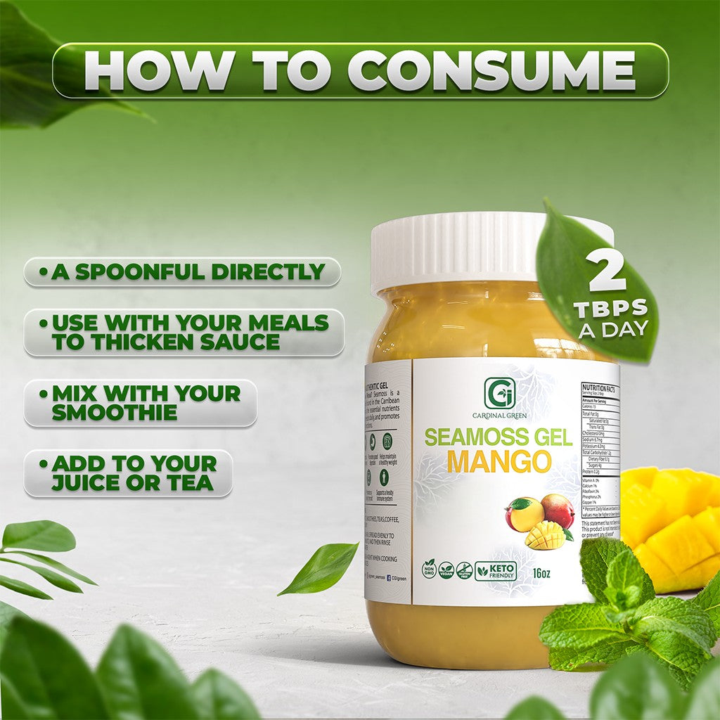 Mango Sea Moss Gel
