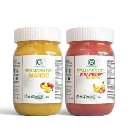 Strawberry Banana + Mango Sea Moss Gel