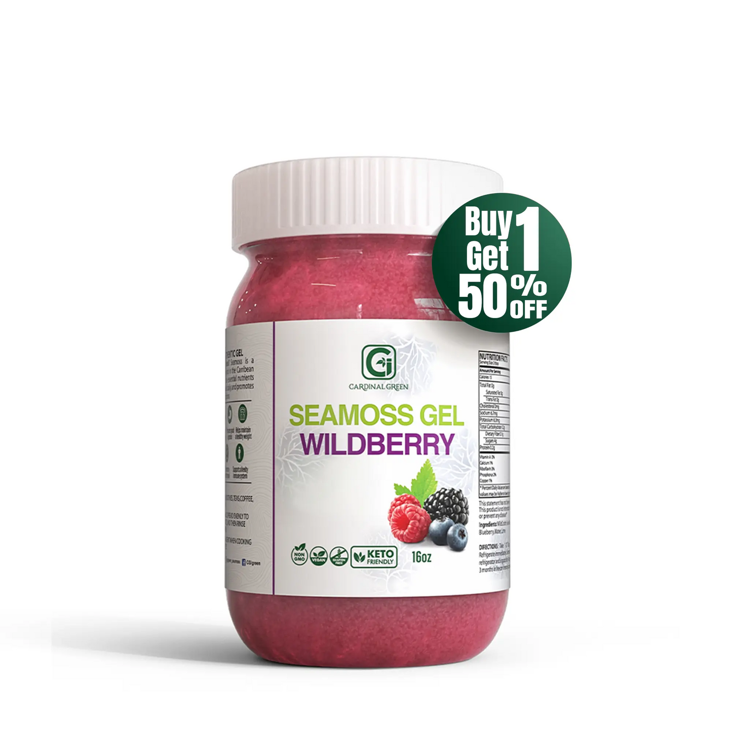 Wildberry Sea Moss Gel CGI Green