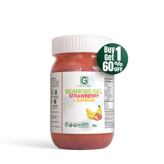 Strawberry Banana Sea Moss Gel
