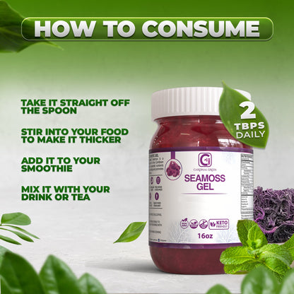 1-Gold + 1-Purple Sea Moss Gel