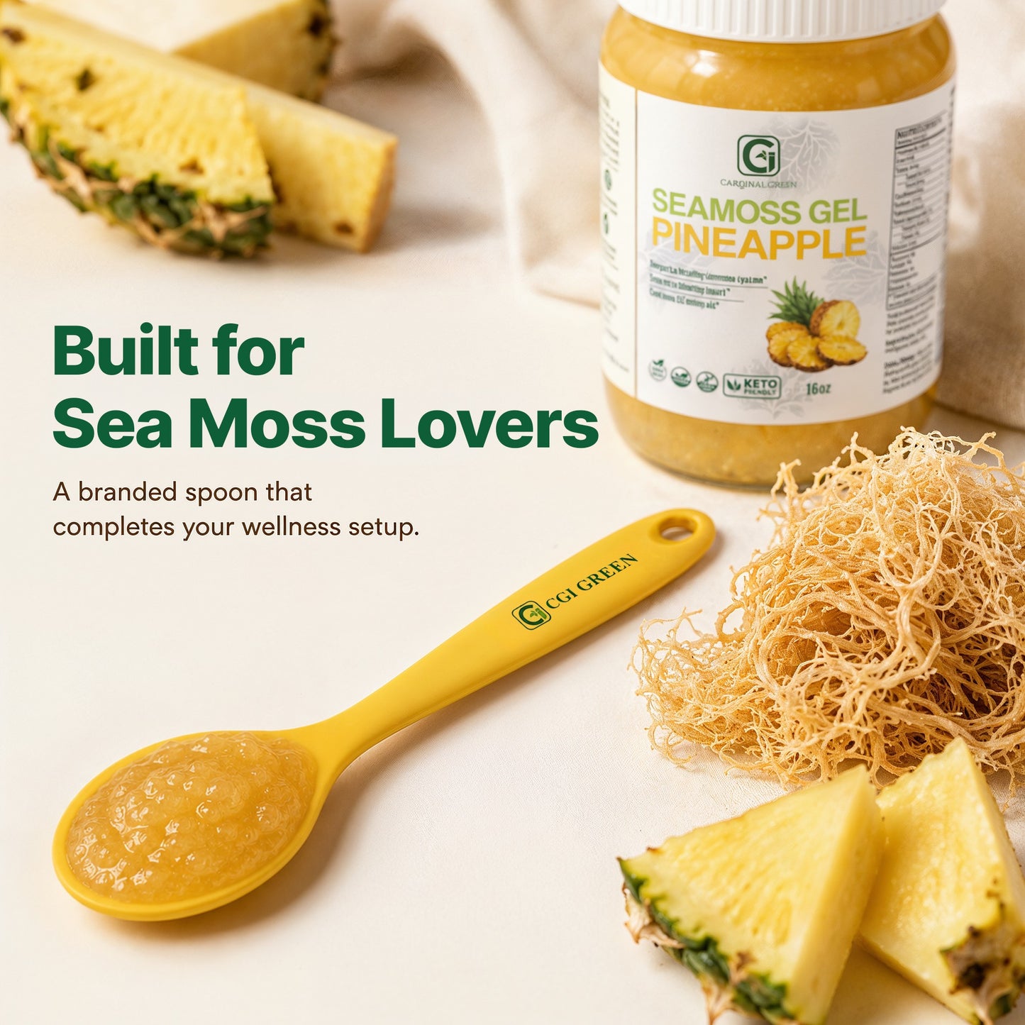 Sea Moss Spoon