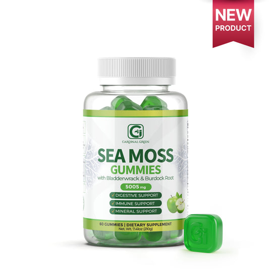 Green Apple Sea Moss Gummies