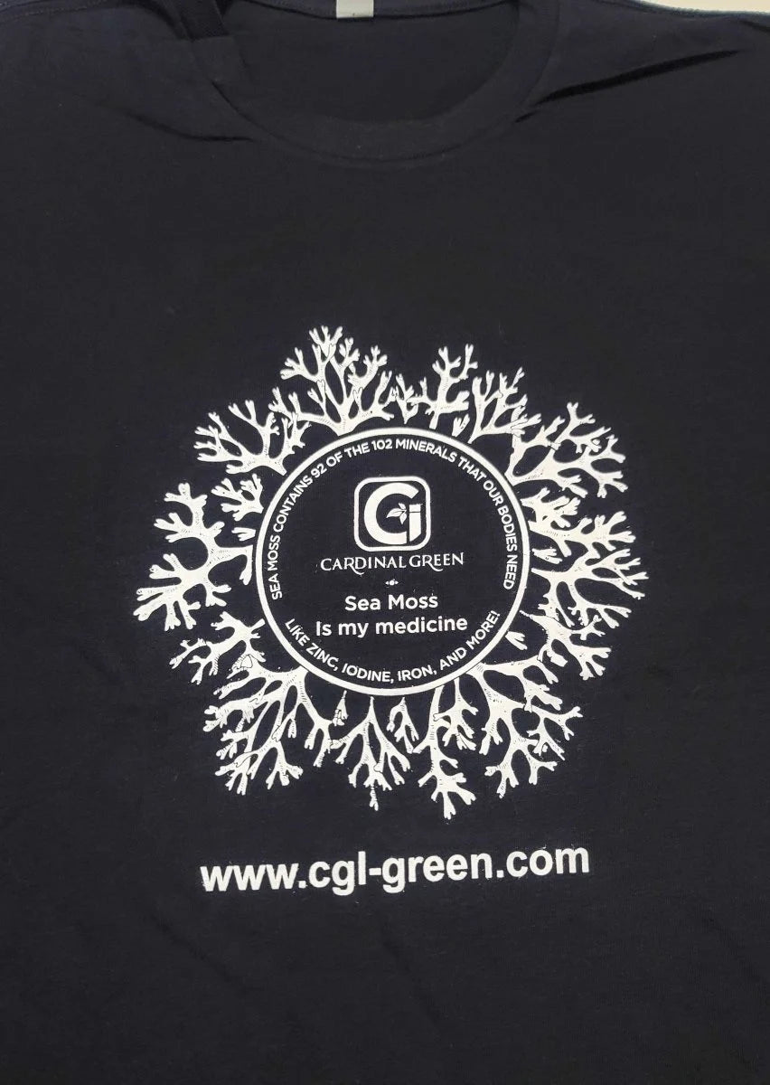 Sea Moss Is My Medicine T Shirt - CGI Green
