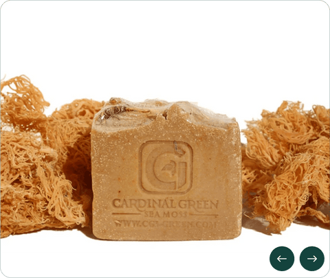 Turmeric Sweet Orange Sea Moss Soap - CGI Green