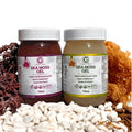 1-16oz Gold & Purple Sea Moss Gel - CGI Green