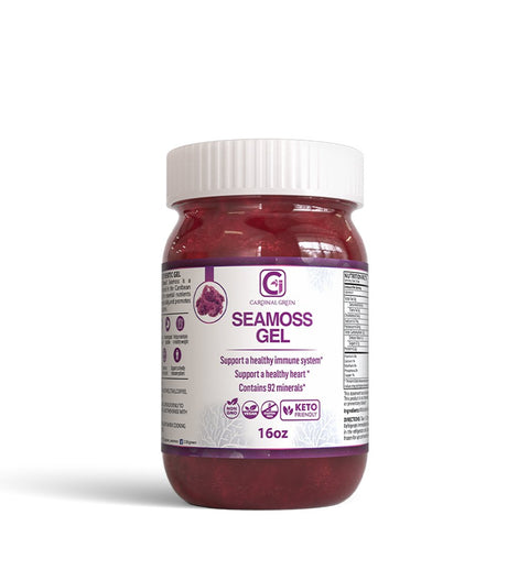 16oz Purple Sea Moss Gel - CGI Green