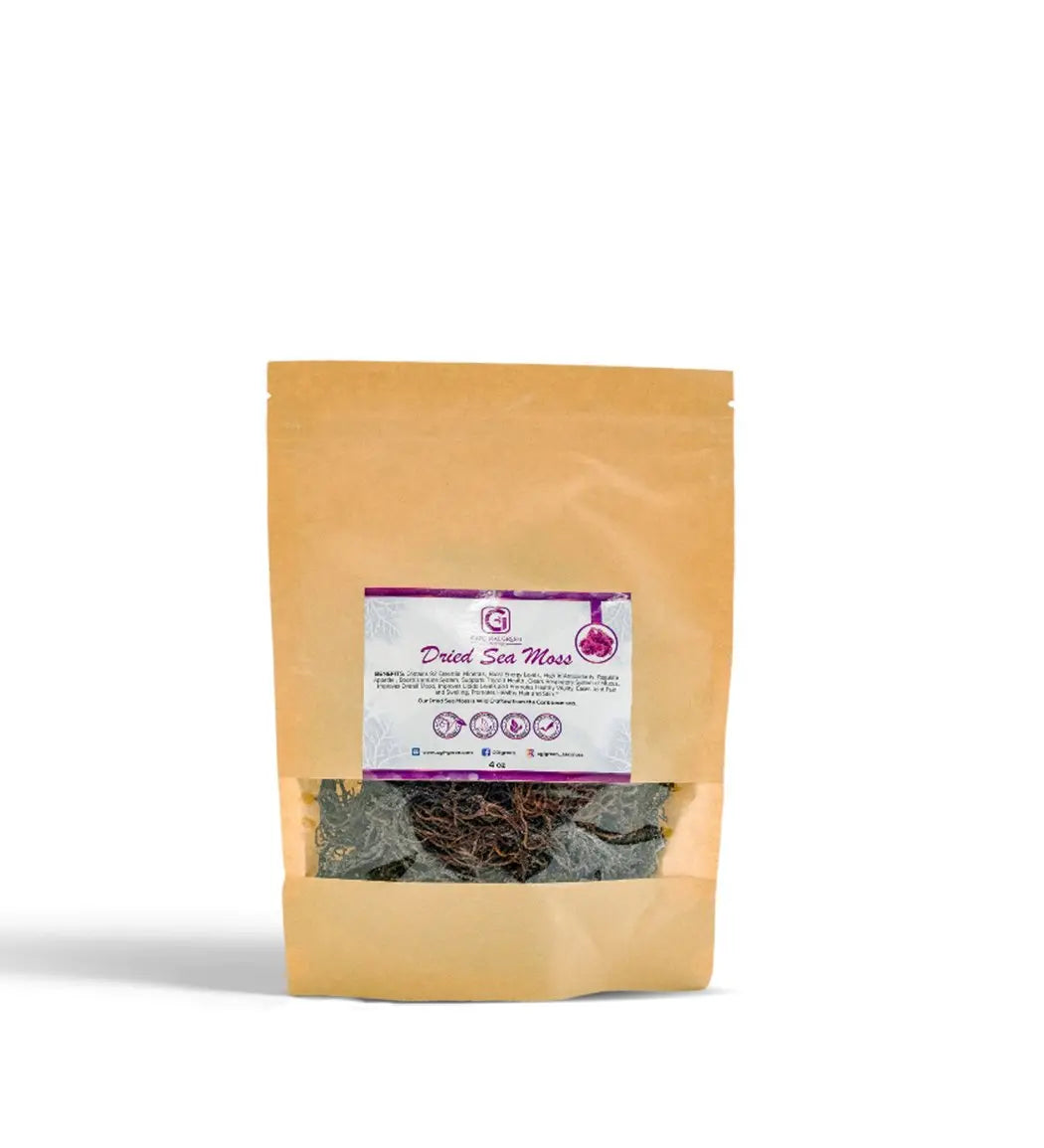 4oz Purple Dried Natural Sea Moss