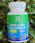 60 Spirulina & Chlorella Capsules - CGI Green