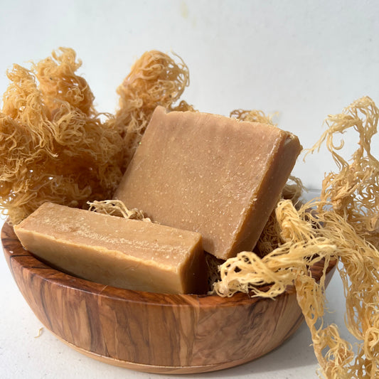 20 - 60+ Bars Turmeric Sea Moss Soap - Bulk Orders - Whole Sale