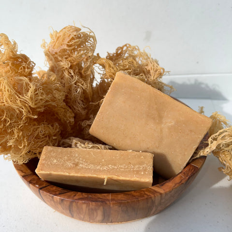 20 - 60+ Bars Turmeric Sea Moss Soap - Bulk Orders - Whole Sale