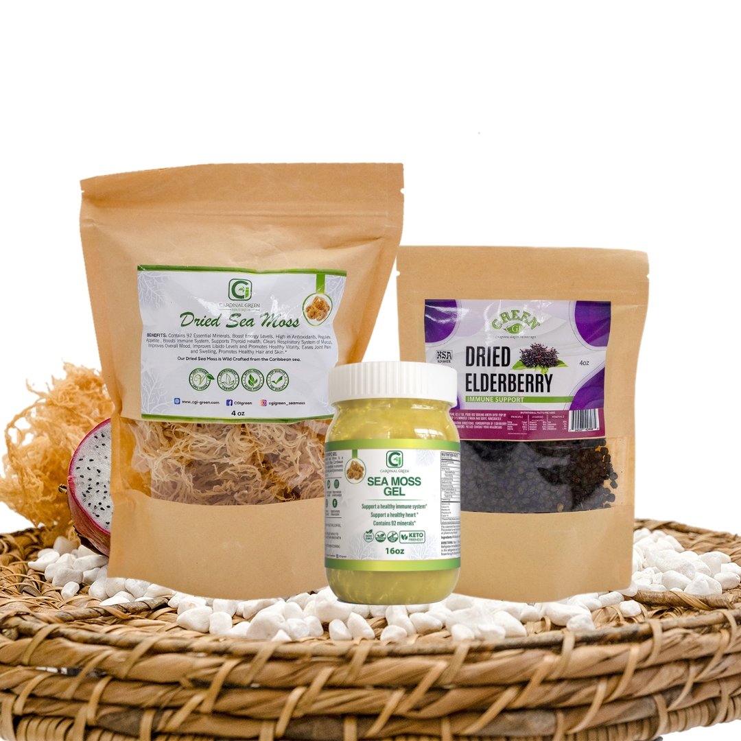 Gold Sea Moss Bundle - CGI Green