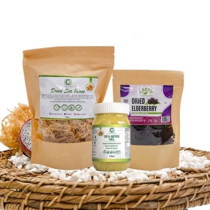 Gold Sea Moss Bundle - CGI Green