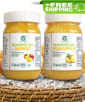 Mango & Pineapple Sea Moss Gel - CGI Green